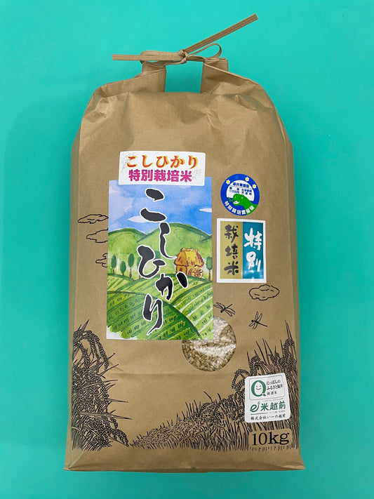 令和5年産　玄米　特別栽培米 　コシヒカリ（10㎏）