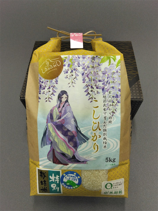 令和5年産　特別栽培米　コシヒカリ（5㎏）【ギフト用】